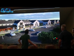 2.5mm Pixel Pitch Indoor 640*480mm ตัดอัลลูมิเนียม LED Screen สําหรับห้องเรียนในโบสถ์