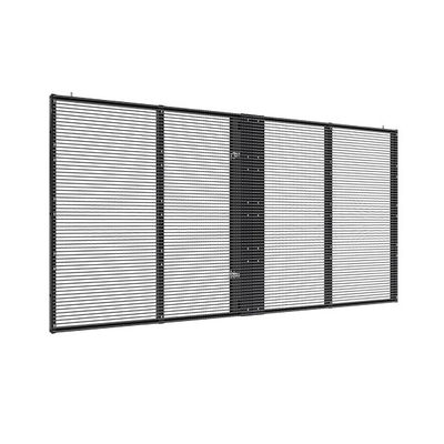 หน้าใน P3.9 ความโปร่งใสสูง Ultra Thin Transparent LED Screen Music Video Wall