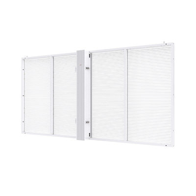 หน้าใน P3.9 ความโปร่งใสสูง Ultra Thin Transparent LED Screen Music Video Wall