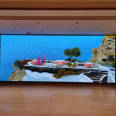 อายุการใช้งาน 100 ชั่วโมง หน้าจอ LED ภายใน Ultra Slim Full Front Service 4 3 อัตราส่วน 640*480 มม.