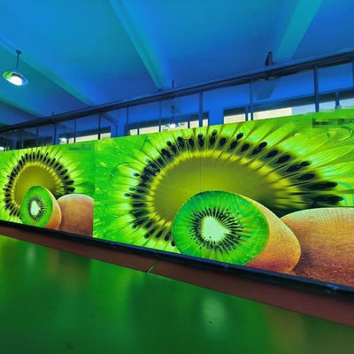 3840Hz สกรีน LED แบบเชื่อมต่อไร้สาย P1.25 P1.56 P1.875 P2.5 หน้าบริการ LED Video Wall Screen / HD LED Panel Display
