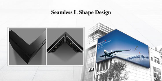 GSurface P5.95 P10 Front Service Outdoor Fixed Led Display 140/140 มุมมอง ODM