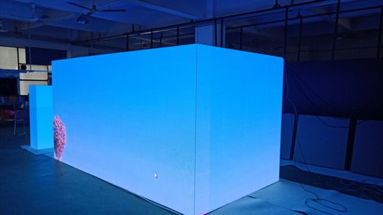 ความสว่างสูง 90 องศา มุมโฆษณาภายนอกจอ LED กับ 10000 ชั่วโมงอายุ
