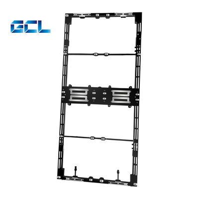 ขนาดแผ่น 500 * 1000 มิลลิเมตร กลางแจ้งโปร่งใส LED Display Curtain LED Video Mesh