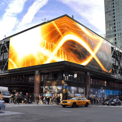 ประหยัดพลังงาน โฆษณา LED Display Screen ผ้าม่านยืดหยุ่น P10