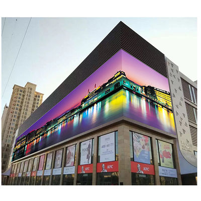 ประหยัดพลังงาน โฆษณา LED Display Screen ผ้าม่านยืดหยุ่น P10