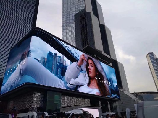 ป้ายโฆษณาปานล์ LED ที่สามารถปรับแต่งได้ 5500nits สําหรับการติดตั้งภายนอก