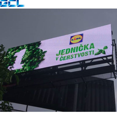 P10 ดิจิตอลอิเล็กทรอนิกส์ LED Display Screen LED โฟกัสการแสดงผลิตภัณฑ์สําหรับ Black Fix Billboard