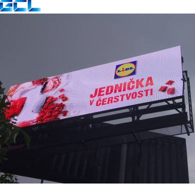 P10 ดิจิตอลอิเล็กทรอนิกส์ LED Display Screen LED โฟกัสการแสดงผลิตภัณฑ์สําหรับ Black Fix Billboard