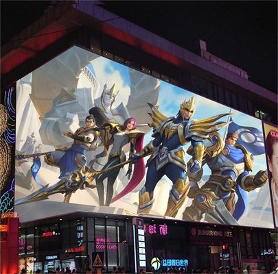 GCL GA Series P4 P5 Outdoor Advertising Led Display Screen 100000 ชั่วโมง อายุในการรักษาทางการแพทย์