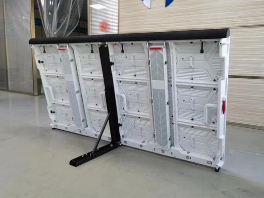 Gผิว 4 P4 P5.7 P6.67 P8 P10 หน้าจอ LED ด้านนอกที่ติดตั้ง 5500-8000 นิต ความสว่าง 960*960 มม.