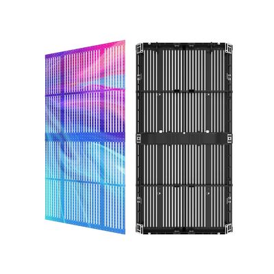 การควบคุมเครือข่าย หน้าจอ LED กระจายใส เทคโนโลยีสูง ประหยัดพลังงาน