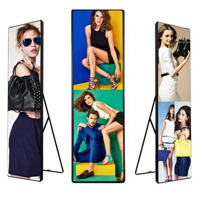 GCL LED โปสเตอร์จอ P2.5 โปสเตอร์ LED นอกสําหรับโฆษณาพาณิชย์เคลื่อนย้าย