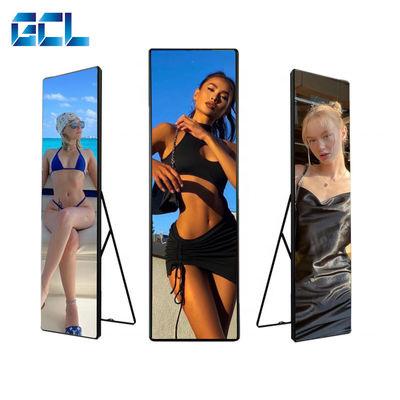 GCL LED โปสเตอร์จอ P2.5 โปสเตอร์ LED นอกสําหรับโฆษณาพาณิชย์เคลื่อนย้าย