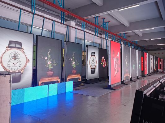 4G Wifi Outdoor LED Poster Screen With H160° View Angle ความละเอียดสูง