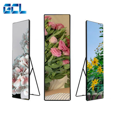 โปสเตอร์ LED โฆษณากระจกกระจกอลูมิเนียมอะคริลิค สําหรับศูนย์การค้า