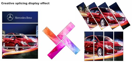 อัตราการปรับปรุงสูง 1920Hz โปสเตอร์จอ LED สามารถเคลื่อนไหวได้ด้วย 2.5mm Pixel Pitch