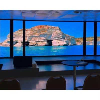 GCL GOB หน้าจอจอ LED ในห้อง P1.95mm สําหรับงานคอนเสิร์ต การประชุมสื่อ งานแต่งงานและกิจกรรมในโบสถ์ ความสว่าง 1200 นิท