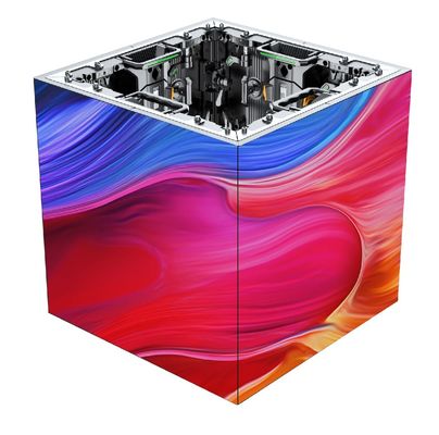 500x500mm Outdoor Rental LED Wall Display P3.91 การสับสนแบบไร้สาย LED Video Screen Stage Background LED Pane การสับสนแบบไร้สาย