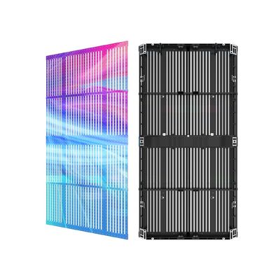 IP65 เงิน P15.6 กระจกจอ LED ใสที่มีอัตราการอัพฟรีสูง