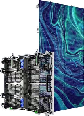 Gmesh-R 500*500mm P3.9 ภายนอกโปร่งใส LED Display ผ้าม่าน LED วิดีโอ Mesh