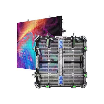 Gmesh-R 500*500mm P3.9 ภายนอกโปร่งใส LED Display ผ้าม่าน LED วิดีโอ Mesh