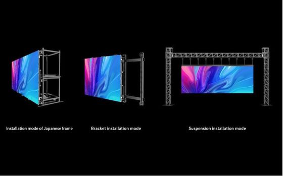 ซีรี่ย์ Gprime ใหม่ที่สุด เช่าจอ LED P1.5 P1.9 P2.6 7680 อัตราการปรับปรุงสูง แผ่นจอทรงโค้ง สําหรับงานแสดงเวที