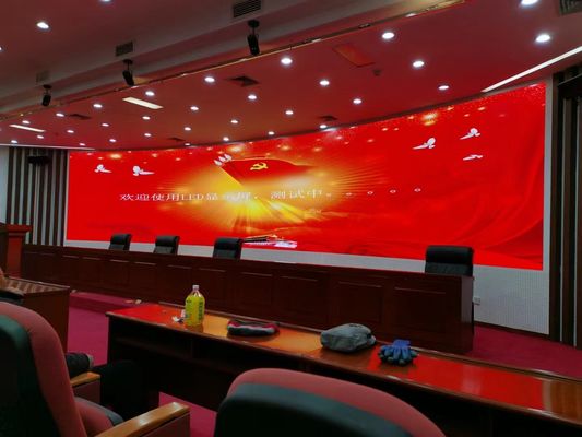 ด้านใน P1.8 มิลลิเมตร P2 มิลลิเมตร ขนาดเล็ก สูงคุณภาพ Super Thin HD LED Display Screen