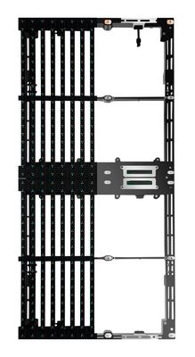 Gmesh P15.625-31.25 มม โครงการโฆษณากลางแจ้ง Grille Screen Transparency 10000nits DIP LEDs ความลึกสี 256 แผ่นข้อมูลสื่อ