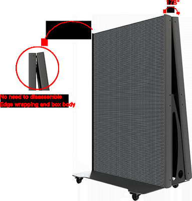 โปสเตอร์ LED หนา 45 มม Super Slim 640 * 1920 มม P1.25 P1.538 P1.82 P2 P25