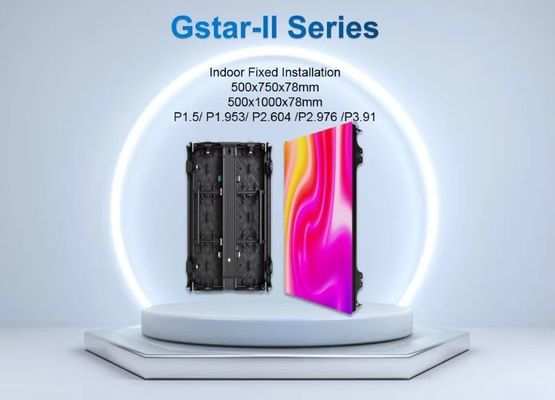 Ultra Slim Indoor Fixed LED Video Wall พร้อมบริการบํารุงรักษาด้านหน้า 500*750mm 500*1000mm LED Panel