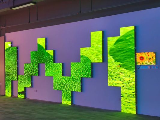 Ultra Slim Indoor Fixed LED Video Wall พร้อมบริการบํารุงรักษาด้านหน้า 500*750mm 500*1000mm LED Panel