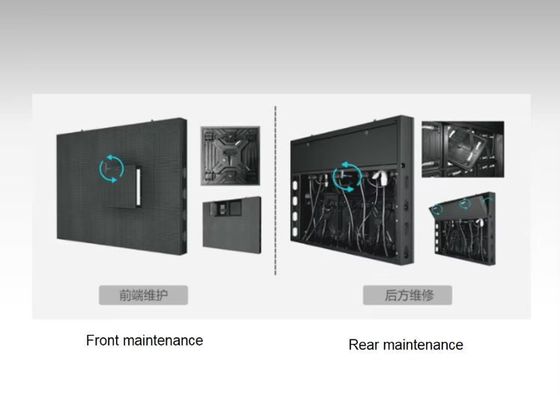 หน้าจอจอ LED ขนาดใหญ่ภายนอกที่มีคุณภาพสูง พร้อมกับ Nationstar Led และ Nova การ์ดควบคุม
