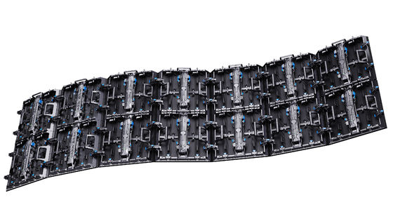 Gmars-P Rental Flexible LED Display Stage Show กันน้ํา IP65 สกรีนแผ่น LED พร้อมโครงสร้างสแตนด์
