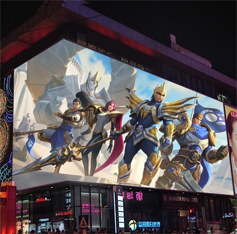 GCL GA Series P4 P5 Outdoor Advertising Led Display Screen 100000 ชั่วโมง อายุในการรักษาทางการแพทย์