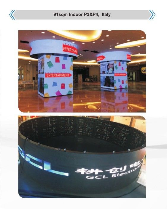 โมดูลจอจอ LED P3 ภายในห้อง พร้อมระดับการป้องกัน IP65 และการออกแบบแบบยืดหยุ่น