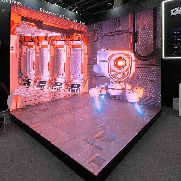 ภายใน XR LED Display 1000 Nit 500 แผนจอขนาดใหญ่สําหรับอุปกรณ์เช่าพาร์ตี้