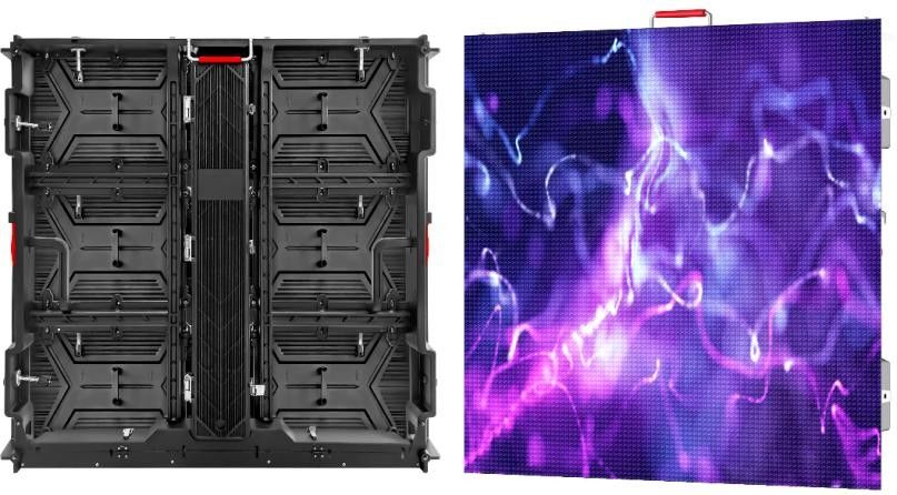 หน้าจอ LED ความละเอียดสูง ความสว่างสูง RGB สําหรับแผ่นภายนอก ขนาด 960*960 mm
