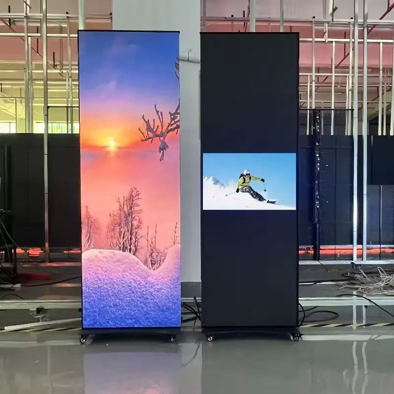 โปสเตอร์ LED สําหรับศูนย์การค้า ศูนย์แสดงสินค้า ร้านอาหาร ร้านค้าปลีก