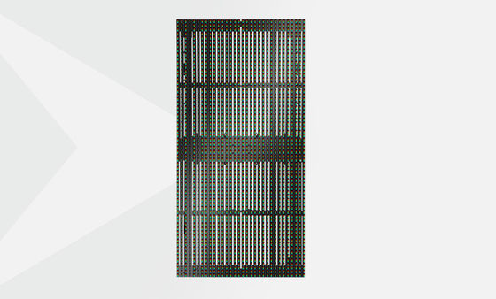 คอร์ตีนการโฆษณาความละเอียดสูง LED Display Wide Angel LED Mesh วิดีโอวอล์