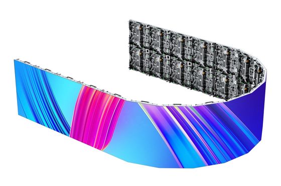 จอแสดงผล LED XR ความสว่าง 1200 Nit ในอาคารพร้อมขนาดแผง 500 มม. และอัตราการรีเฟรช 7680Hz สำหรับสตูดิโอเสมือนจริง
