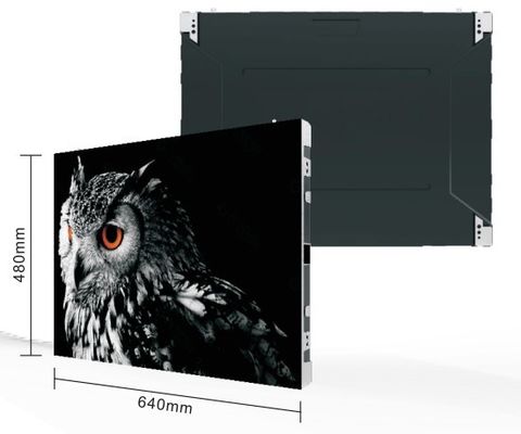 2K P1.876mm p2mm 640*480 mm สัญญาณบริการด้านหน้าที่คงที่ภายในและการเพิ่มพลังงาน