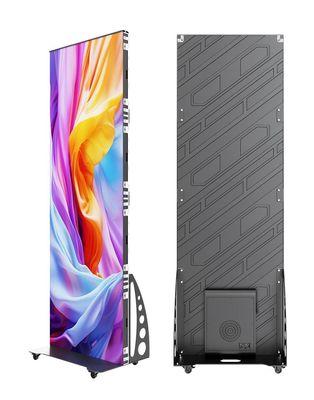 เทคโนโลยีสูง Epistar LED ชิปโฆษณา LED โปสเตอร์ W640xH1920mm ขนาดแผ่น