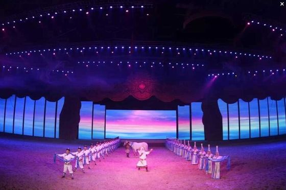 ราคาดี ช่องจอ LED ของเวทีคอนเสิร์ต มีอัตราการอัพธรใหม่สูง 7680Hz มุมมองแนวราบ 160° / ลম্ব 140° และขนาดแผ่น 500*500mm / 500*1000mm ออนไลน์
