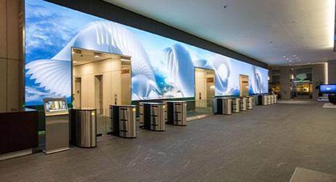 GCL Ghalo Series จอแสดงผลวิดีโอ LED ภายในอาคาร P1.5 P1.9 P2.6 ขนาด 1000x250 มม.