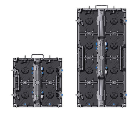 Gmars-P Cabinet 500*500mm\500*1000mm P1.95 P2.6mm 7680Hz ภายในห้อง ให้เช่าสําหรับคอนเสิร์ต XR Studio Background Display Screen