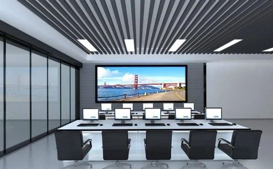 ราคาดี โครงสร้างบูรณาการเบา ๆ ด้านในจอ LED ที่ติดตั้งพร้อมการบํารุงรักษาด้านหน้าทั้งหมดสําหรับโบสถ์และร้านค้าปลีก ออนไลน์