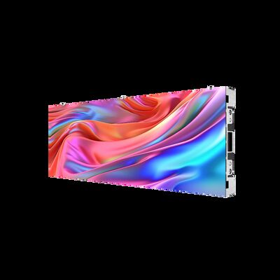 Ghalo Series Indoor HD LED Display พร้อม P1.5 Pixel Pitch ตู้อัลลูมิเนียมแบบเจาะและการบํารุงรักษาด้านหน้าเต็ม